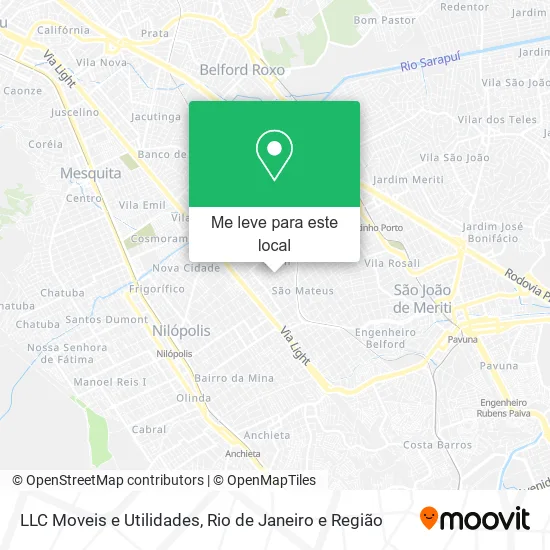 LLC Moveis e Utilidades mapa
