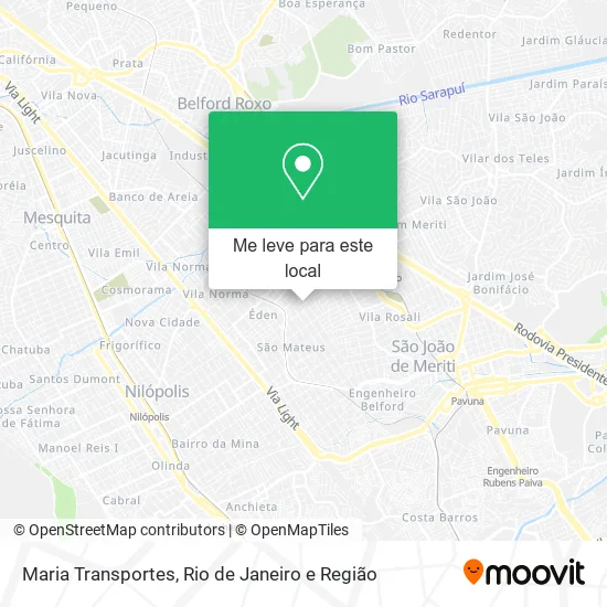 Maria Transportes mapa