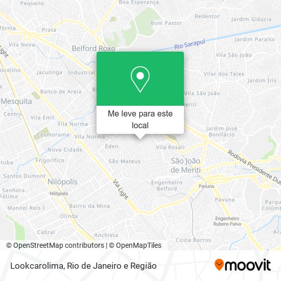 Lookcarolima mapa
