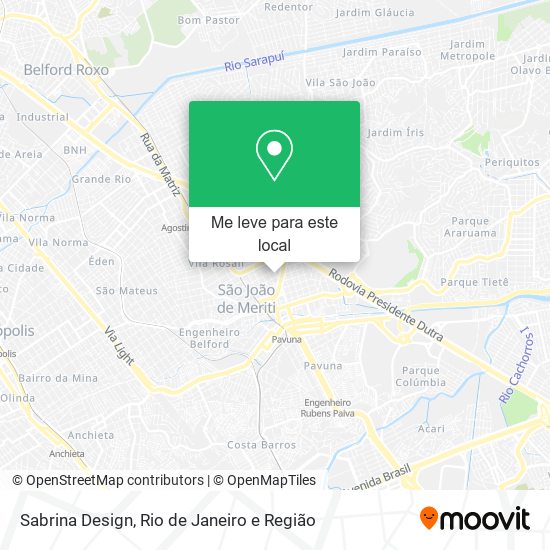 Sabrina Design mapa