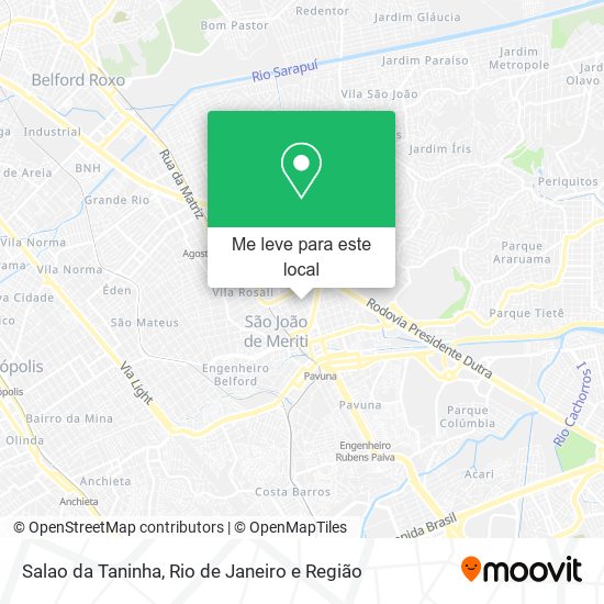 Salao da Taninha mapa