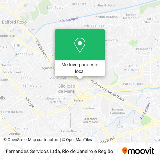 Fernandes Servicos Ltda mapa