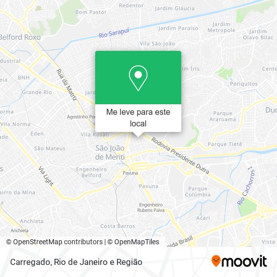 Carregado mapa