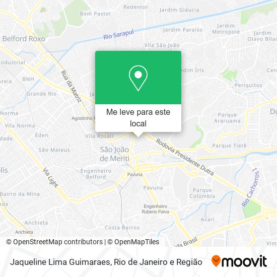 Jaqueline Lima Guimaraes mapa