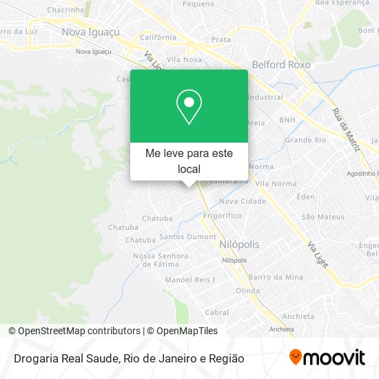 Drogaria Real Saude mapa