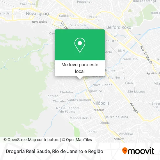 Drogaria Real Saude mapa
