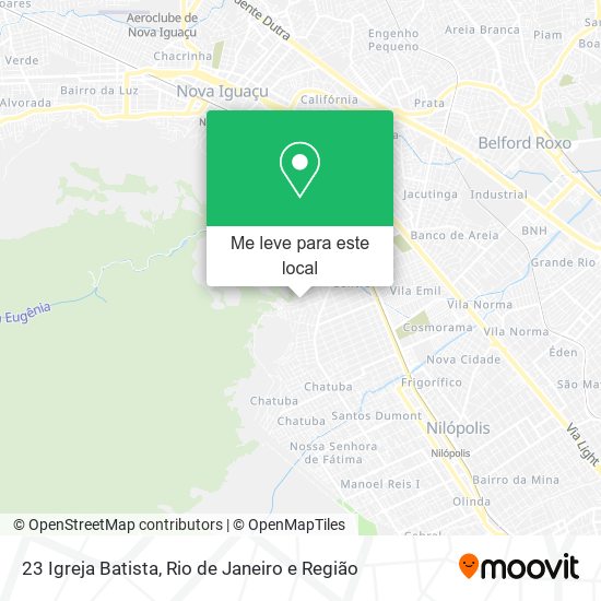 23 Igreja Batista mapa