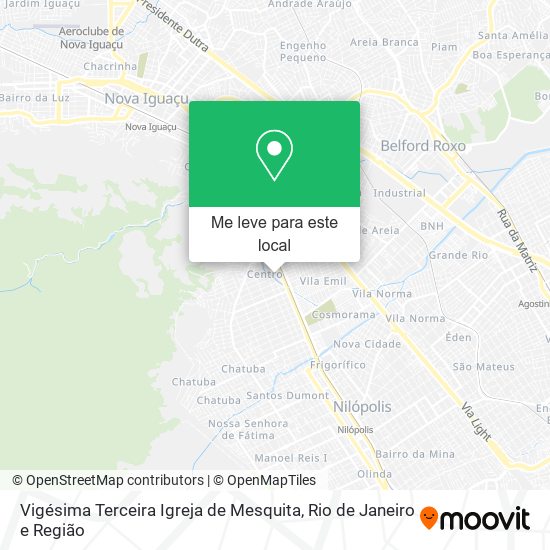 Vigésima Terceira Igreja de Mesquita mapa