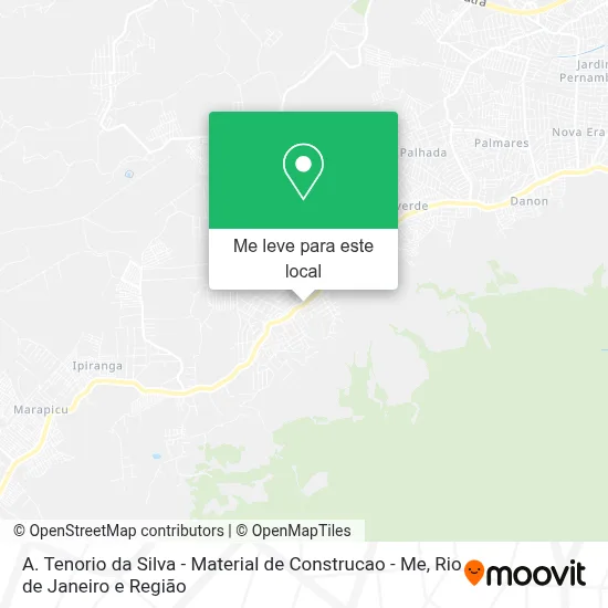 A. Tenorio da Silva - Material de Construcao - Me mapa