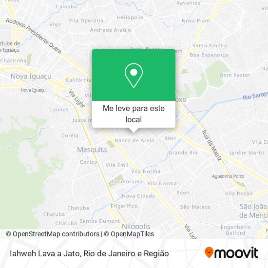 Iahweh Lava a Jato mapa