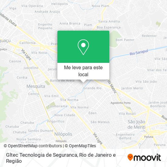Gltec Tecnologia de Seguranca mapa