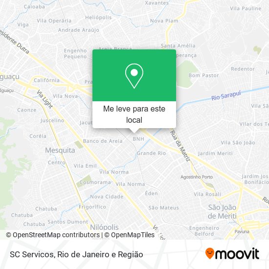 SC Servicos mapa