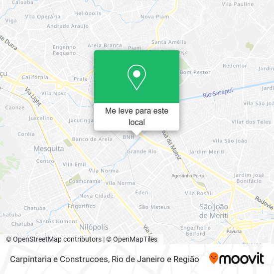 Carpintaria e Construcoes mapa