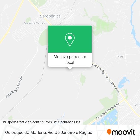 Quiosque da Marlene mapa