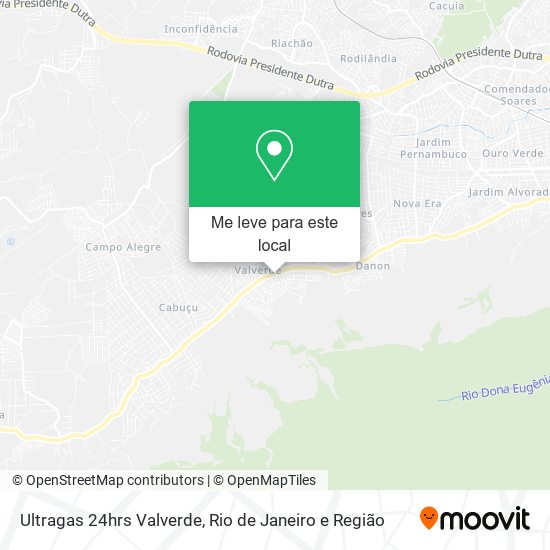 Ultragas 24hrs Valverde mapa