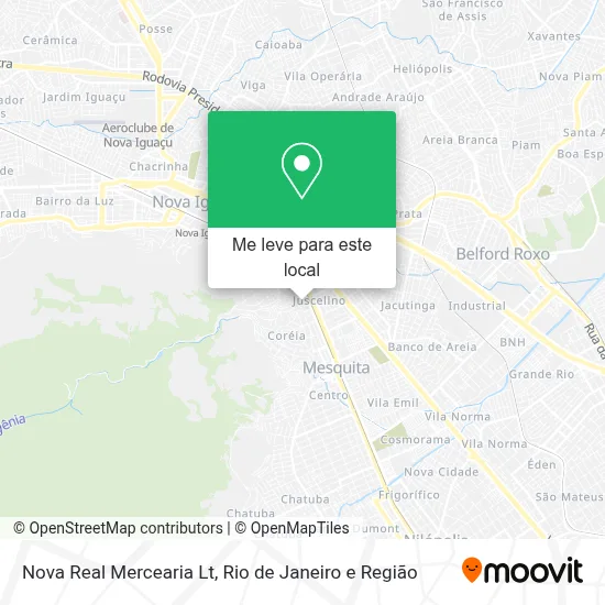 Nova Real Mercearia Lt mapa
