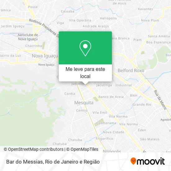 Bar do Messias mapa