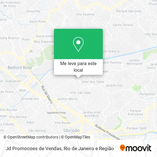 Jd Promocoes de Vendas mapa