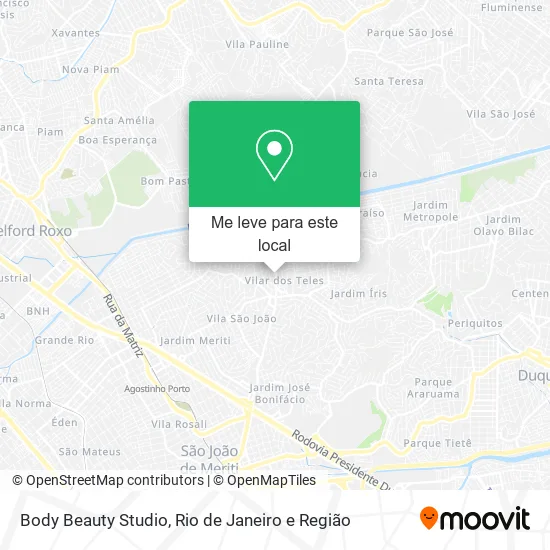 Body Beauty Studio mapa