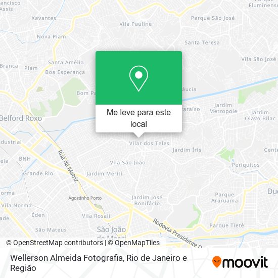 Wellerson Almeida Fotografia mapa