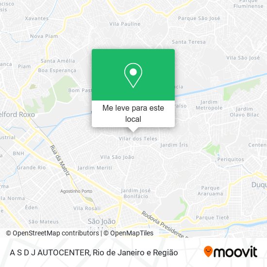 A S D J AUTOCENTER mapa