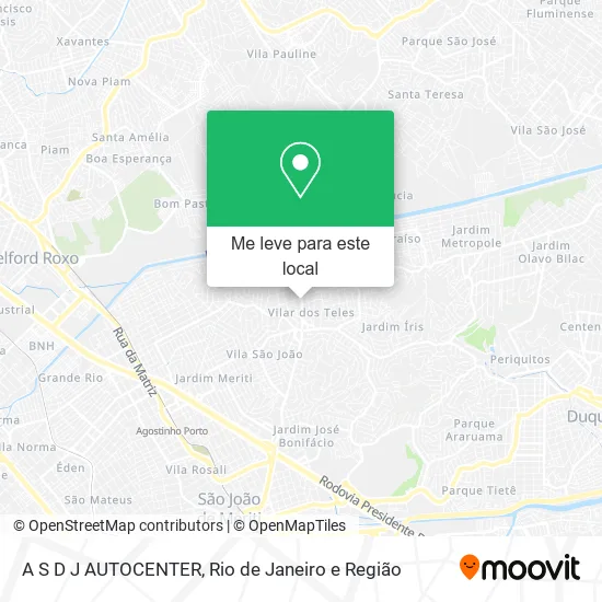 A S D J AUTOCENTER mapa