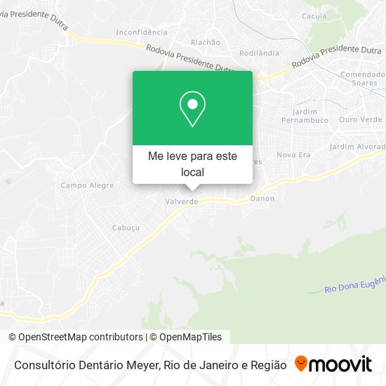 Consultório Dentário Meyer mapa