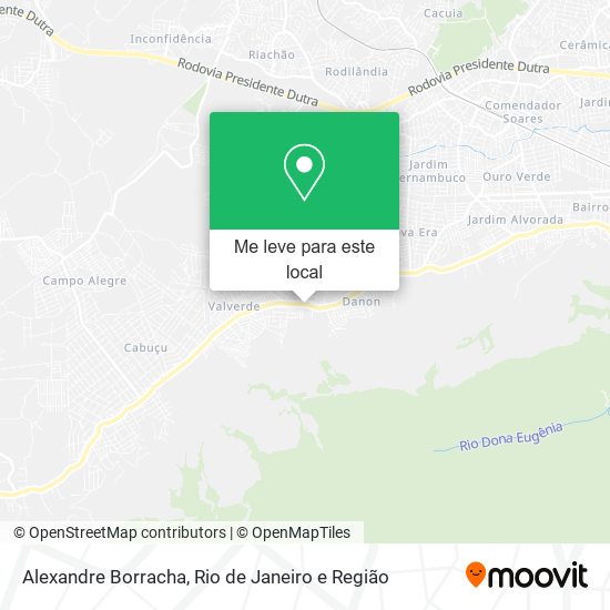 Alexandre Borracha mapa