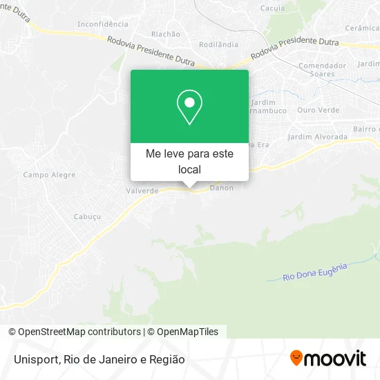 Unisport mapa
