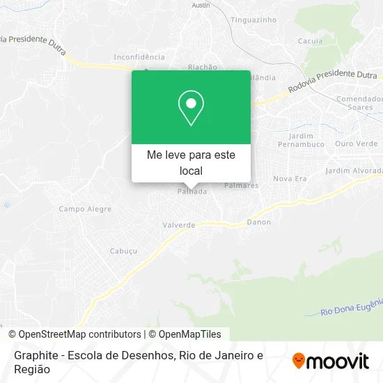 Graphite - Escola de Desenhos mapa