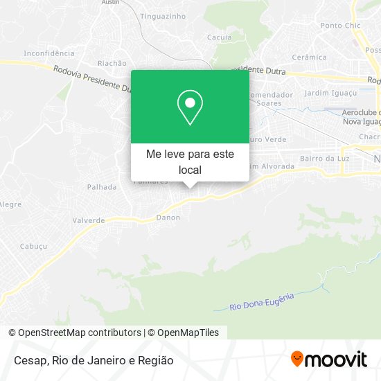 Cesap mapa