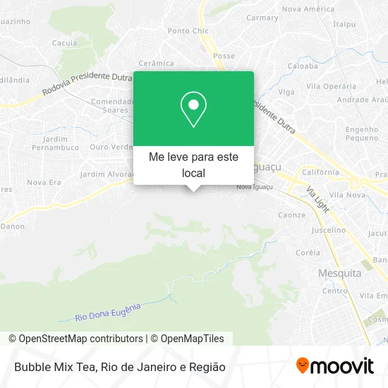 Bubble Mix Tea mapa
