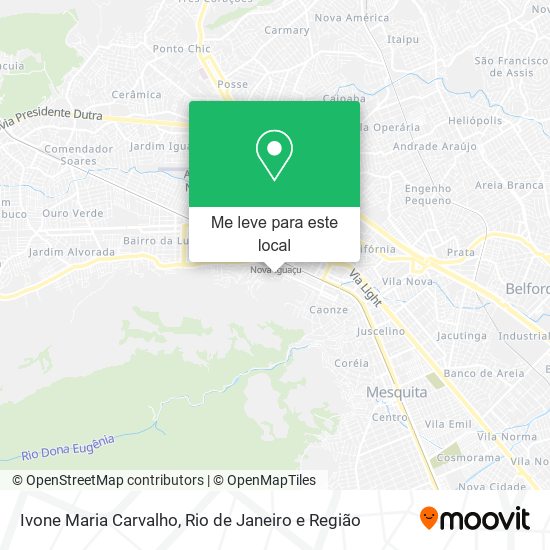 Ivone Maria Carvalho mapa