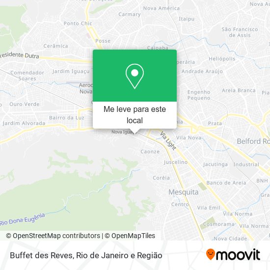 Buffet des Reves mapa