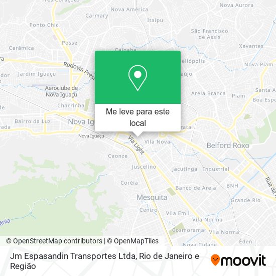 Jm Espasandin Transportes Ltda mapa