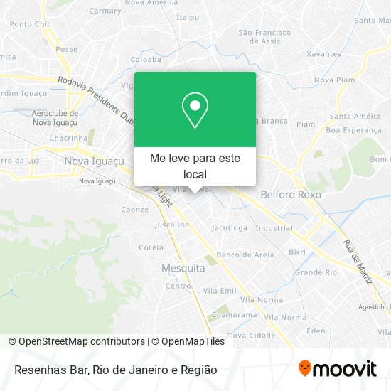 Resenha's Bar mapa