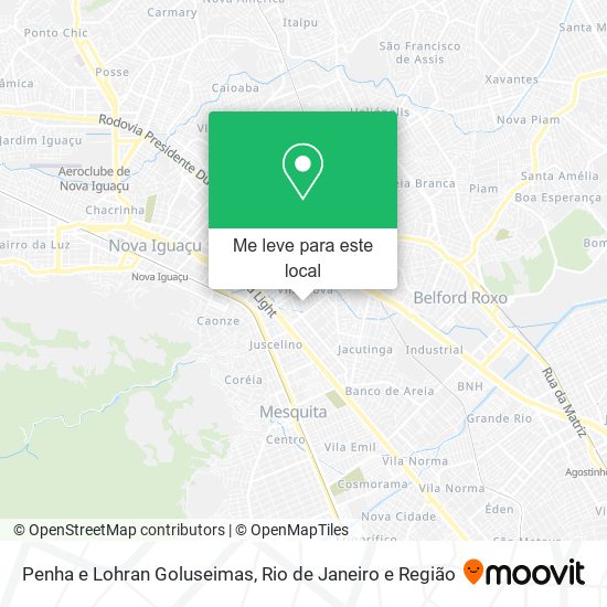 Penha e Lohran Goluseimas mapa