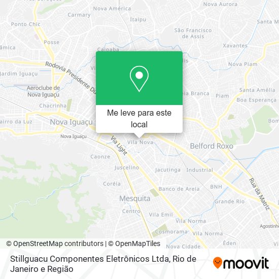 Stillguacu Componentes Eletrônicos Ltda mapa