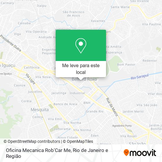 Oficina Mecanica Rob'Car Me mapa