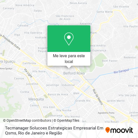 Tecmanager Solucoes Estrategicas Empresarial Em Qsms mapa