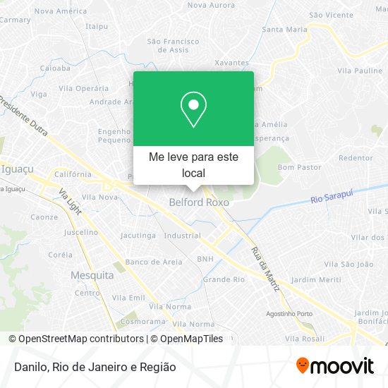 Danilo mapa