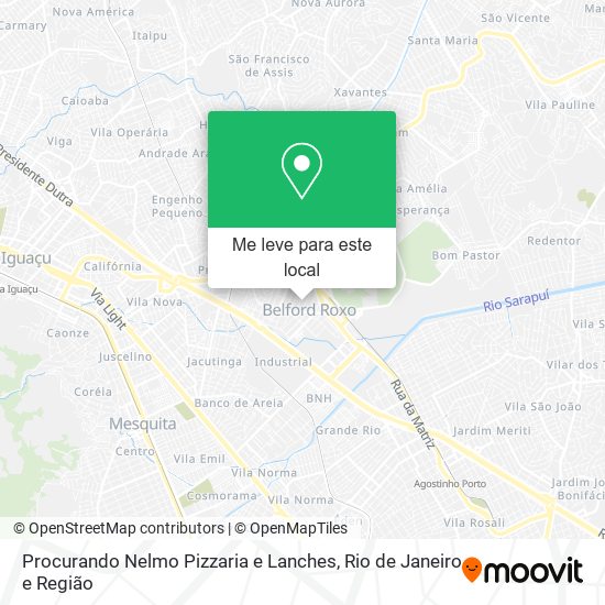 Procurando Nelmo Pizzaria e Lanches mapa