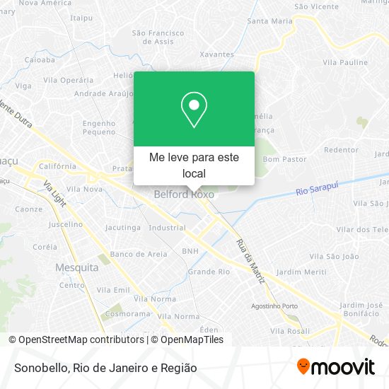 Sonobello mapa