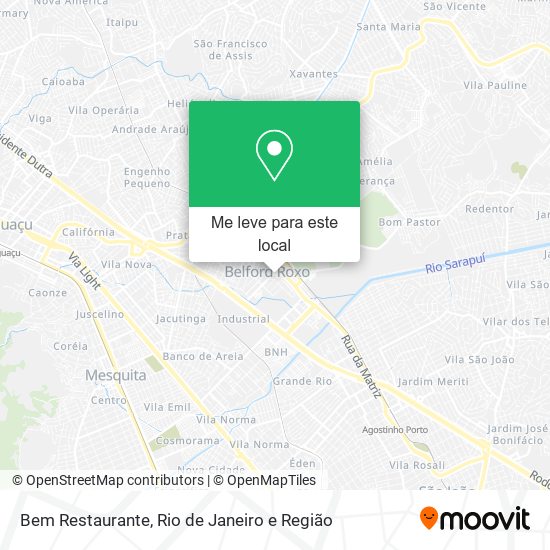 Bem Restaurante mapa