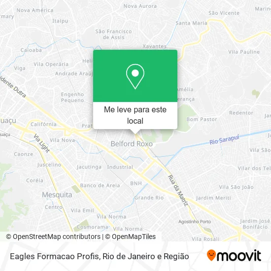 Eagles Formacao Profis mapa
