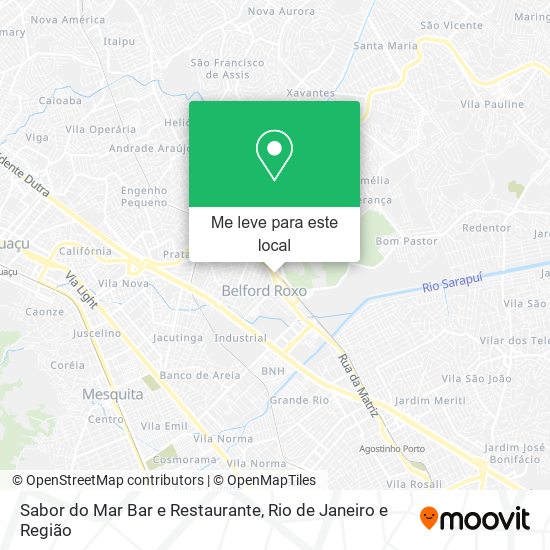 Sabor do Mar Bar e Restaurante mapa