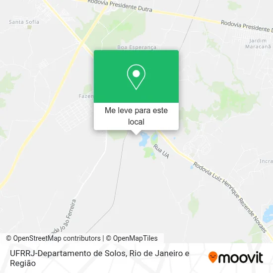 UFRRJ-Departamento de Solos mapa
