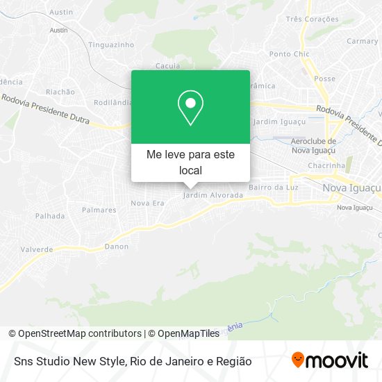 Sns Studio New Style mapa