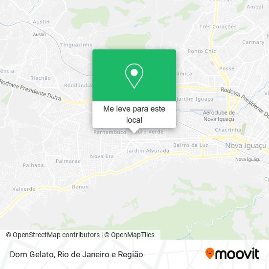 Dom Gelato mapa