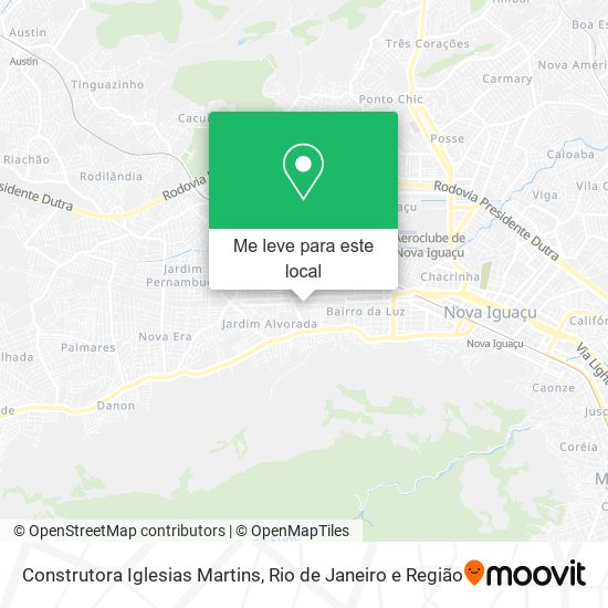 Construtora Iglesias Martins mapa